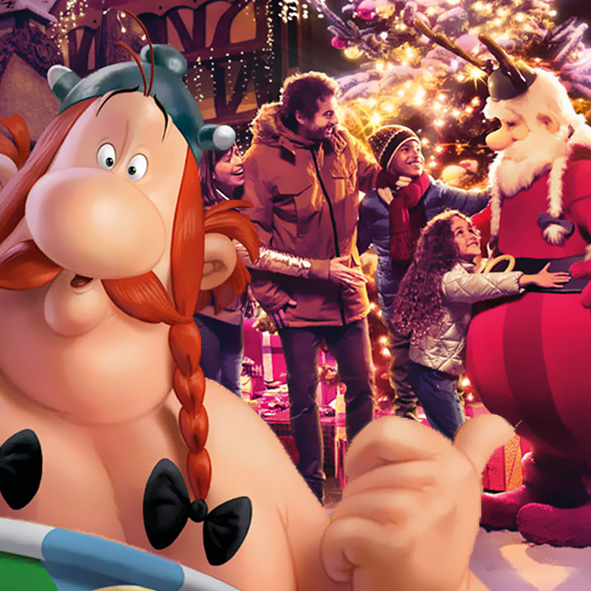 Concours Astérix Noël gaulois